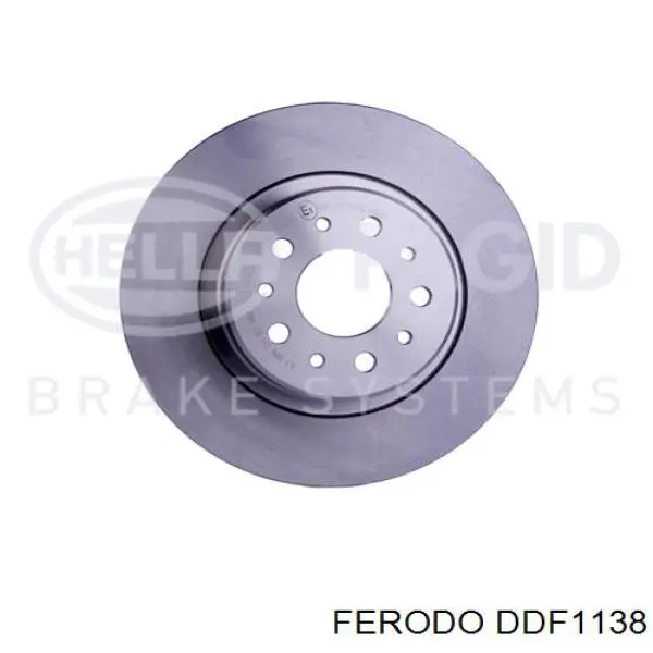 DDF1138 Ferodo диск тормозной задний