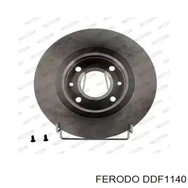 DDF1140 Ferodo диск тормозной передний