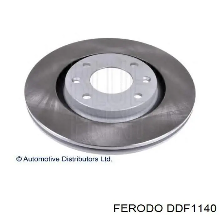 DDF1140 Ferodo Диск тормозной передний