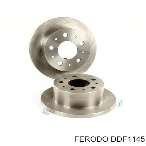 Disco de freno trasero DDF1145 Ferodo