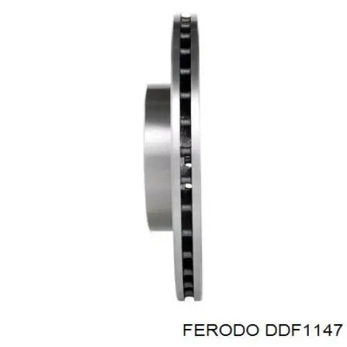 Freno de disco delantero DDF1147 Ferodo