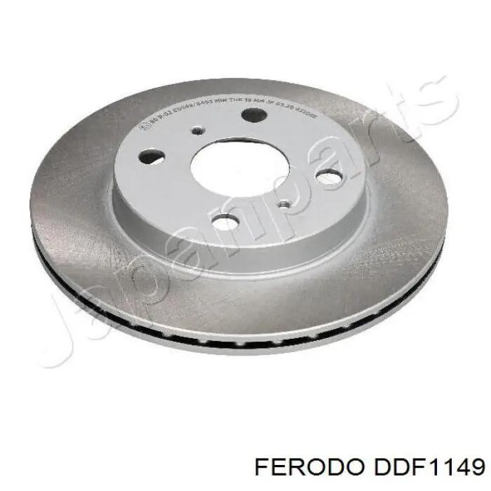 Freno de disco delantero DDF1149 Ferodo