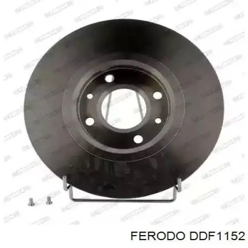 Freno de disco delantero DDF1152 Ferodo