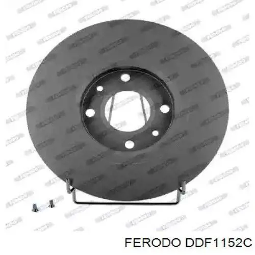 DDF1152C Ferodo disco do freio dianteiro