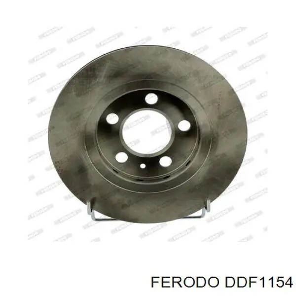 Disco de freno trasero DDF1154 Ferodo