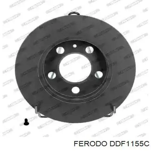 Тормозные диски DDF1155C Ferodo