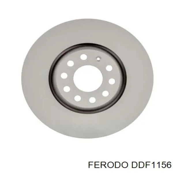 DDF1156 Ferodo диск тормозной передний