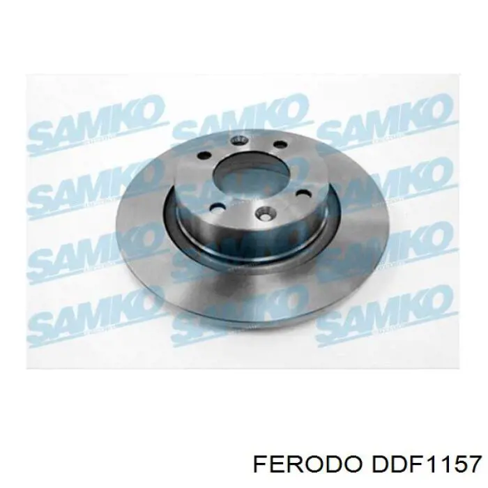 Тормозные диски DDF1157 Ferodo