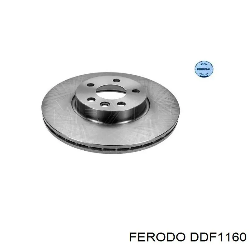 Тормоз дисковый передний Ferodo DDF1160 цена, от 63.97 USD