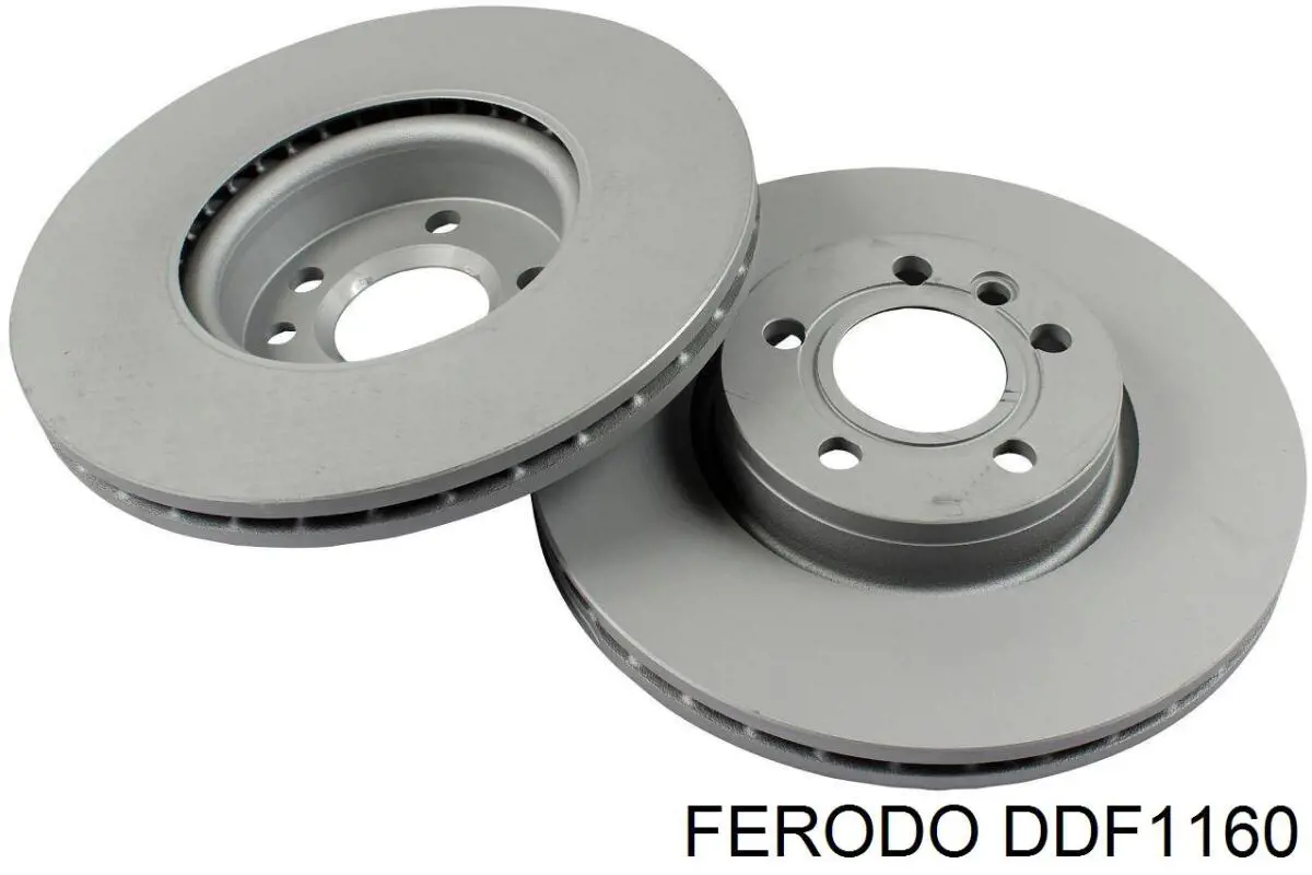 DDF1160 Ferodo Диск тормозной передний