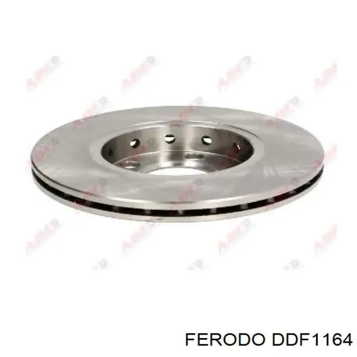 Тормоз дисковый передний Ferodo DDF1164 цена, от 24.61 USD