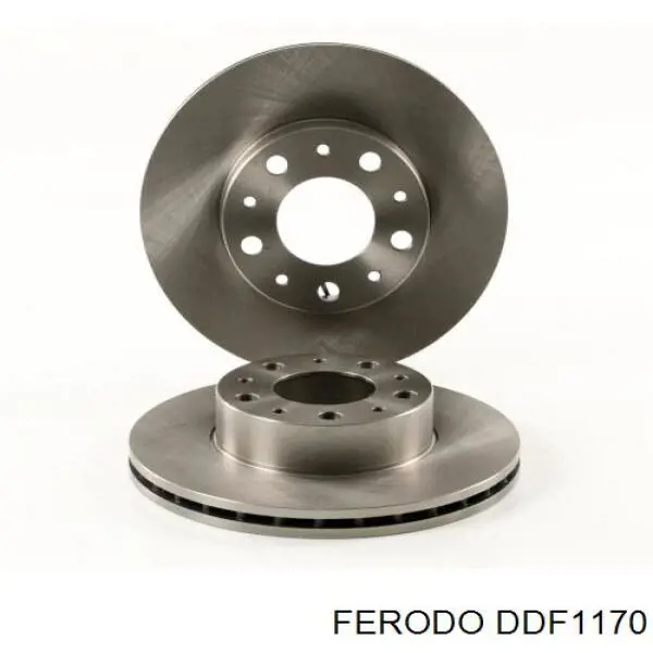 Диск гальмівний передній DDF1170 Ferodo