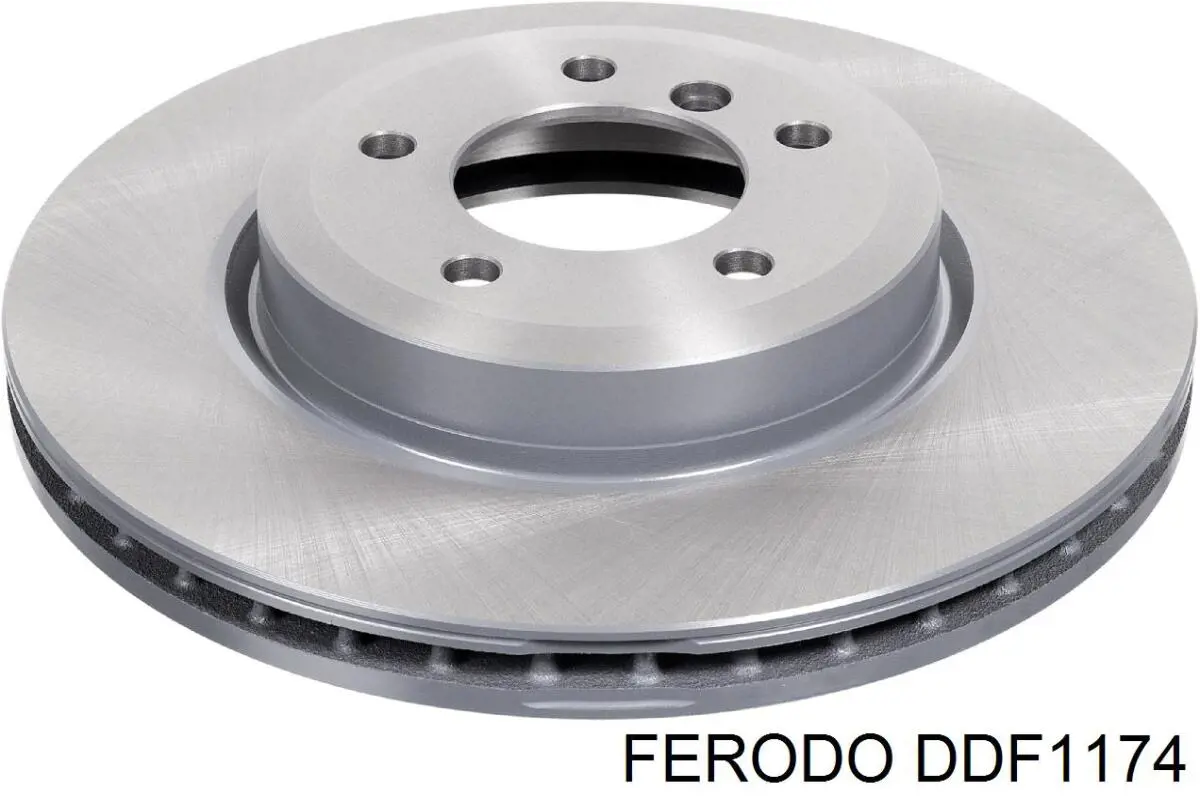 DDF1174 Ferodo передние тормозные диски