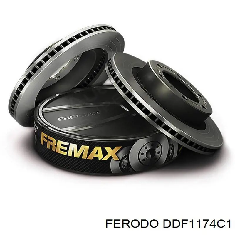 Купить DDF1174C1 Ferodo Ротор тормозной