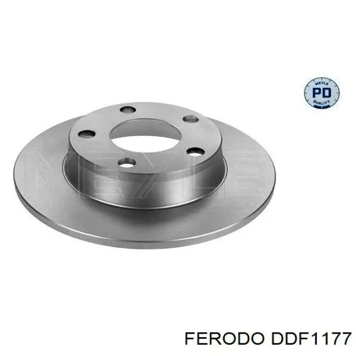 DDF1177 Ferodo диск тормозной задний