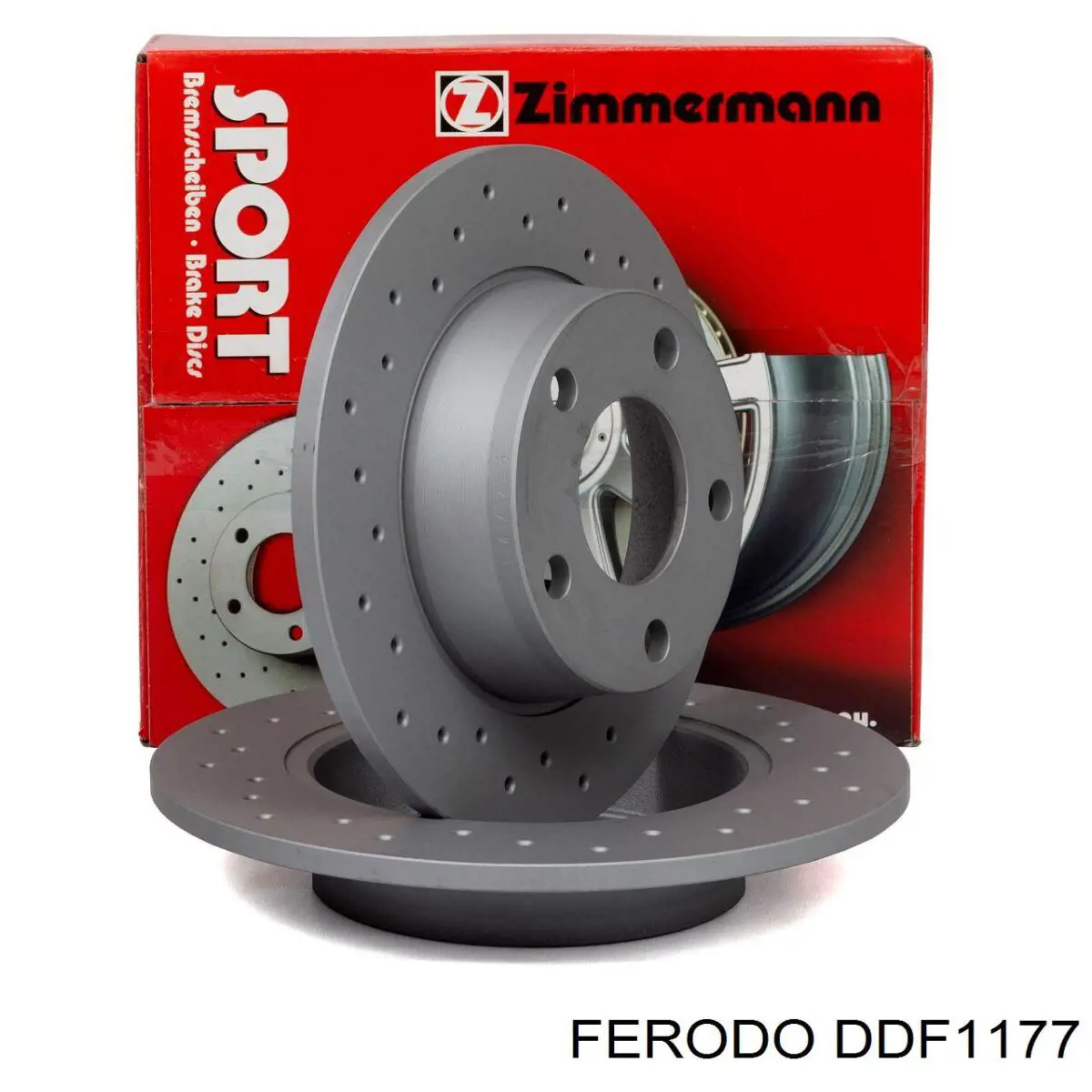 Тормозные диски DDF1177 Ferodo