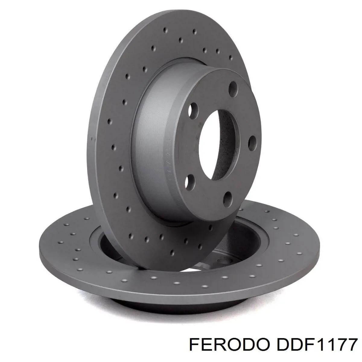 DDF1177 Ferodo Дисковый тормоз