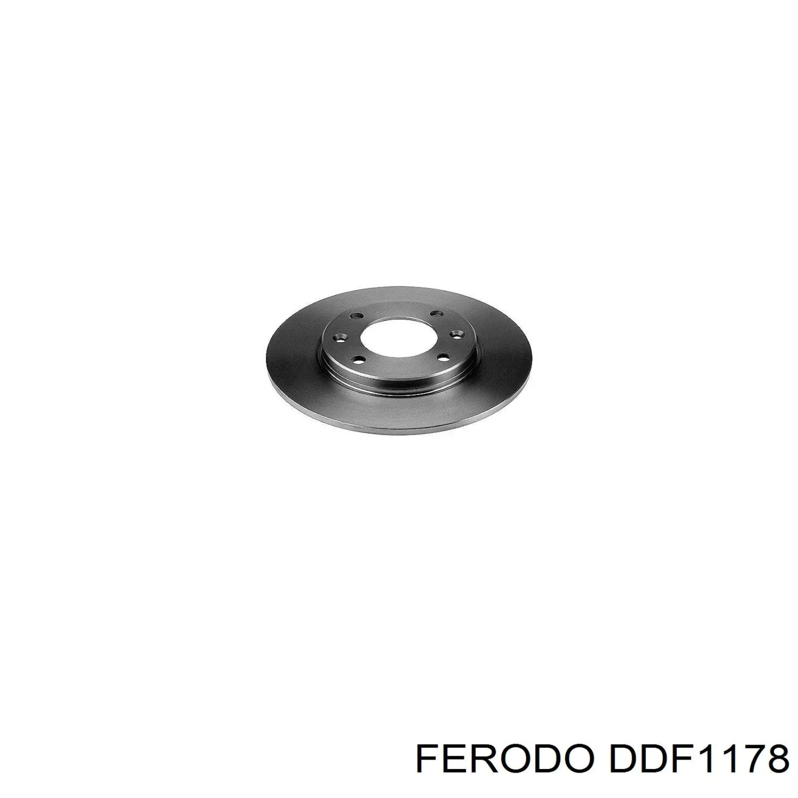 Тормозные диски DDF1178 Ferodo