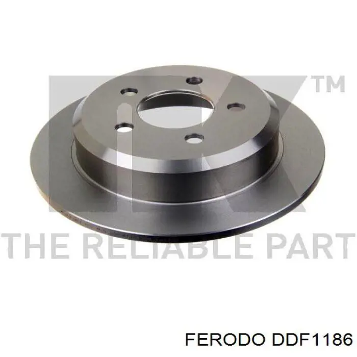 DDF1186 Ferodo Дисковый тормоз