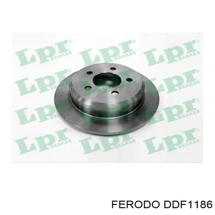 Задний тормозной диск Ferodo DDF1186 цена, от 38.97 USD