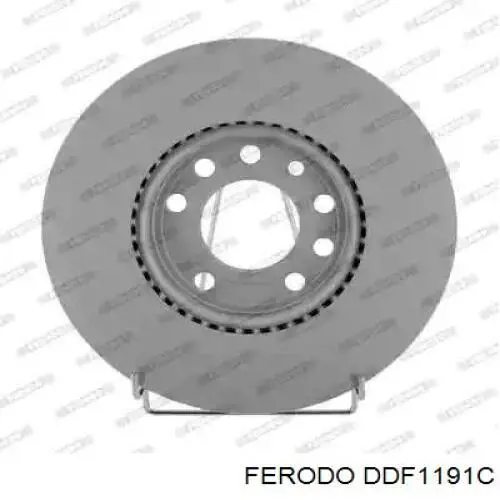 DDF1191C Ferodo диск тормозной передний