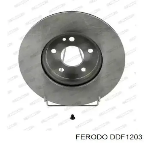 Передние тормозные диски DDF1203 Ferodo