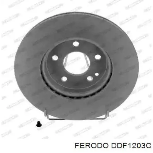 DDF1203C Ferodo Диск тормозной передний