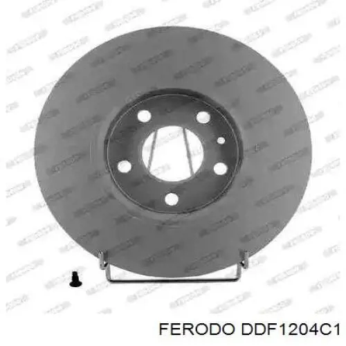 DDF1204C1 Ferodo Диск тормозной передний