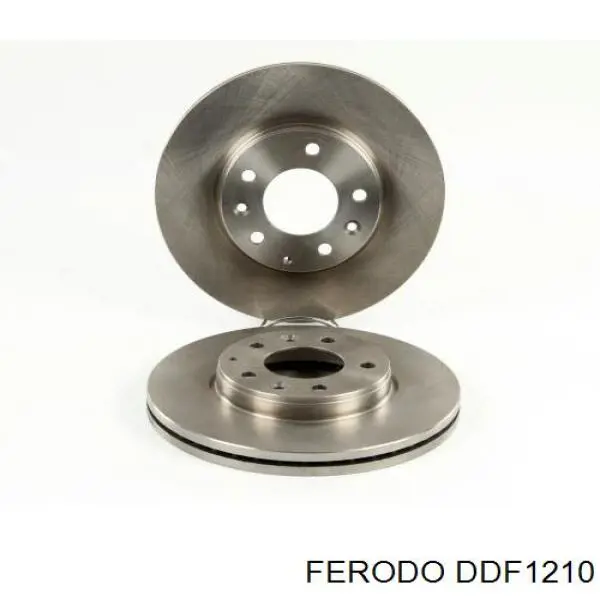 DDF1210 Ferodo диск тормозной передний