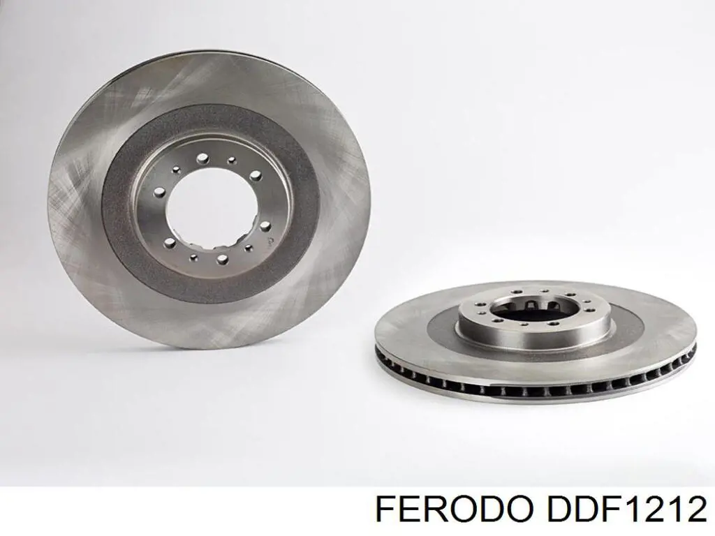 Передние тормозные диски DDF1212 Ferodo
