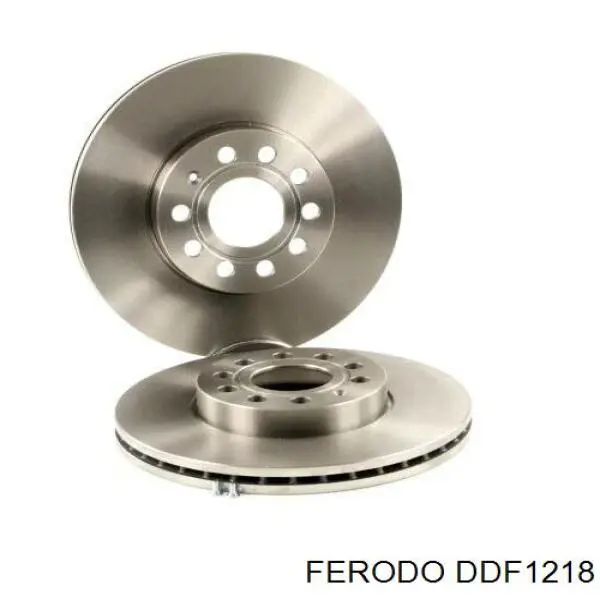 Freno de disco delantero DDF1218 Ferodo