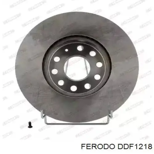 DDF1218 Ferodo диск тормозной передний