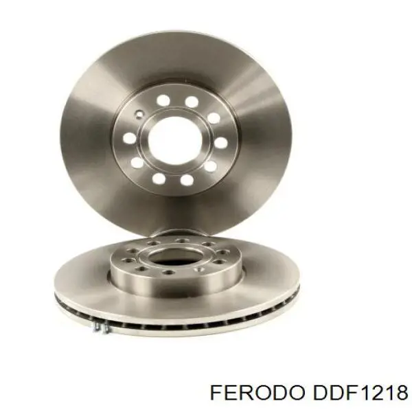 Ремкомплект тормозов передних DDF1218 Ferodo