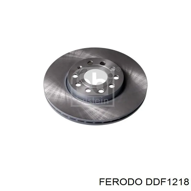 DDF1218 Ferodo Ремкомплект тормозов передних