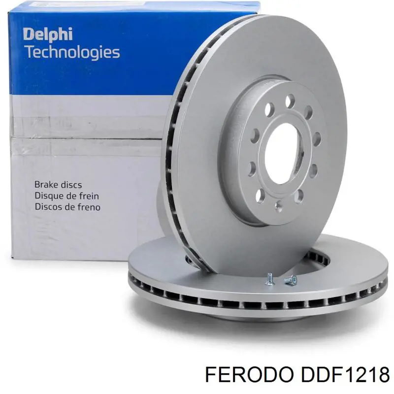 Ремкомплект тормозов передних DDF1218 Ferodo
