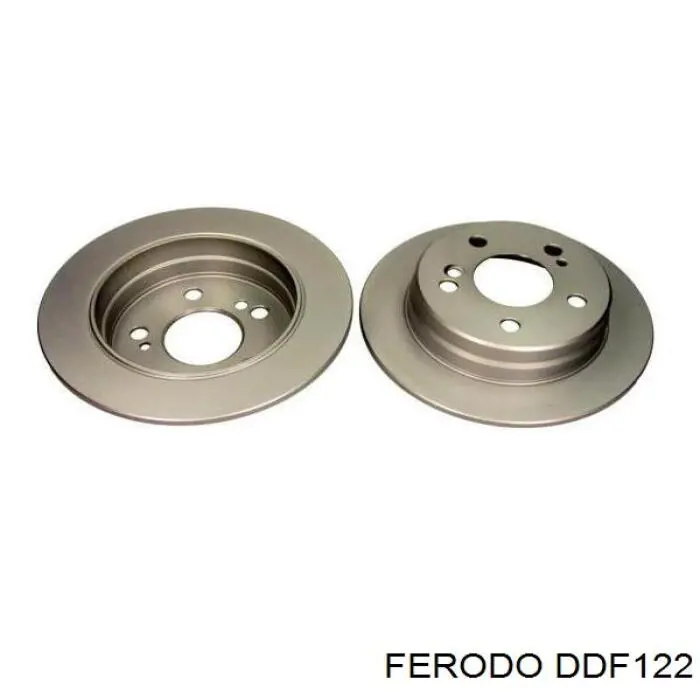 Купить DDF122 Ferodo Диск тормозной задний
