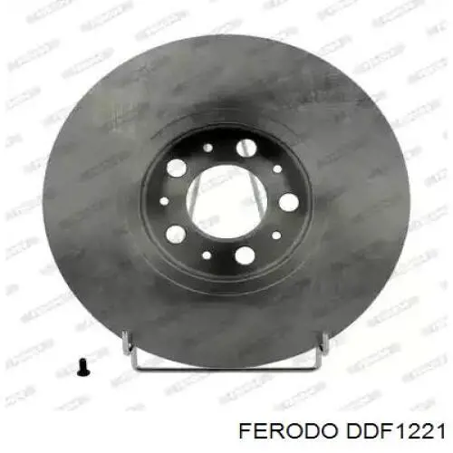 DDF1221 Ferodo диск тормозной передний