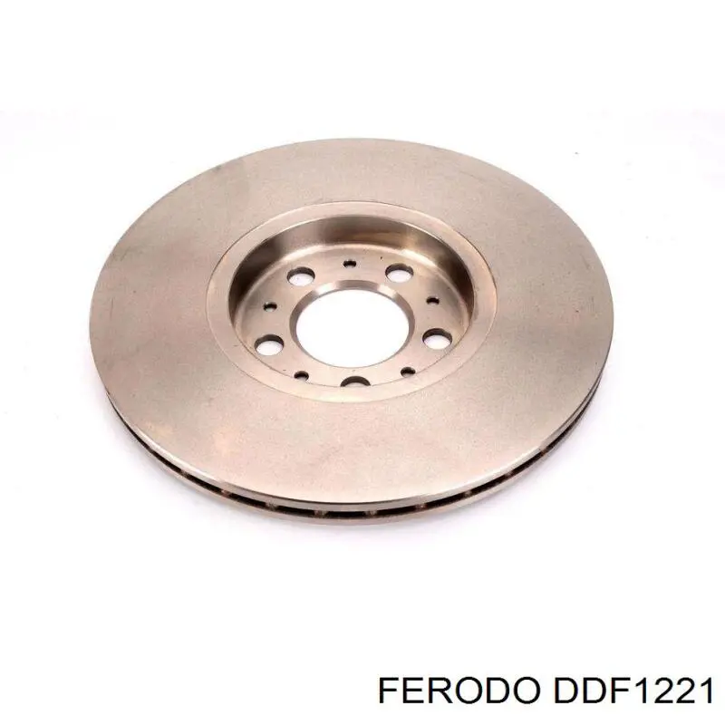 Freno de disco delantero DDF1221 Ferodo