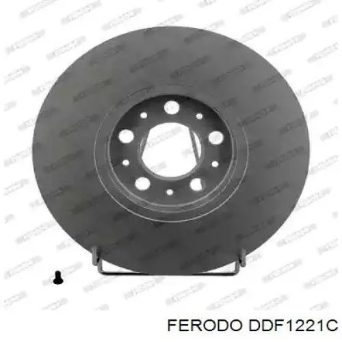 DDF1221C Ferodo диск тормозной передний