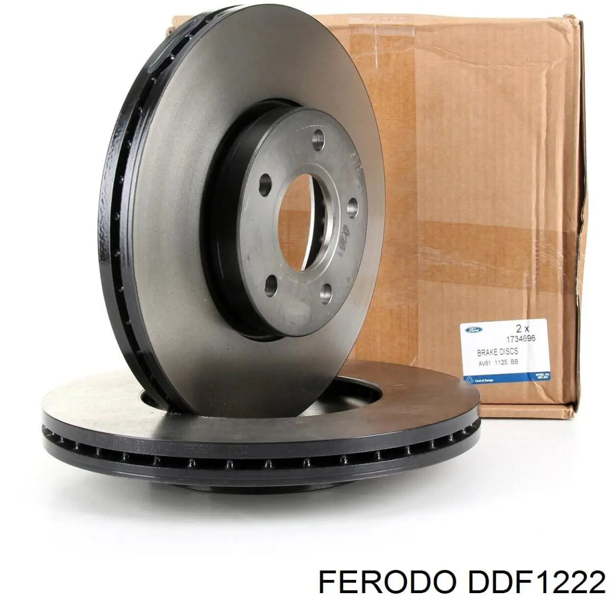 Купить DDF1222 Ferodo Ротор тормозной