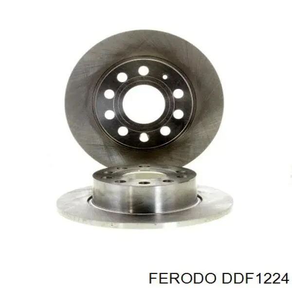 DDF1224 Ferodo диск тормозной задний