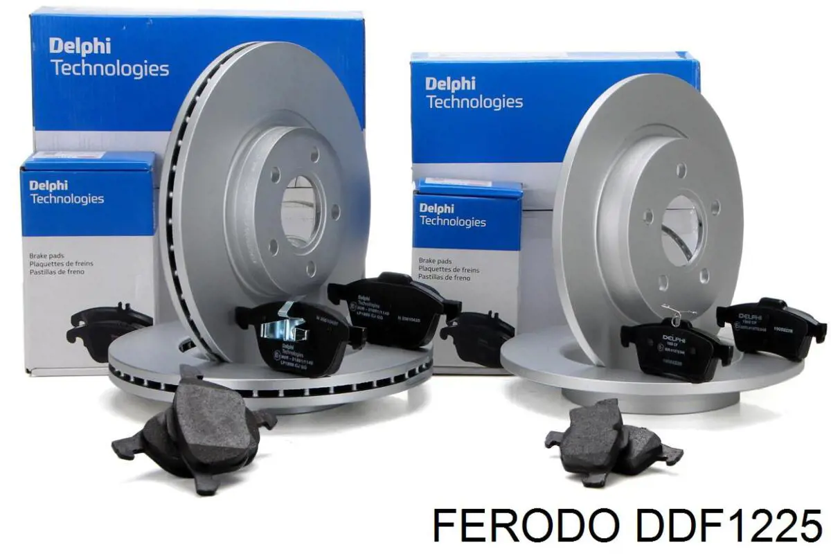 Тормоз дисковый передний Ferodo DDF1225 цена, от 46.05 USD