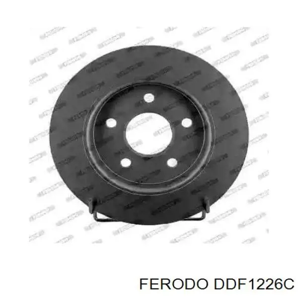 DDF1226C Ferodo диск тормозной задний