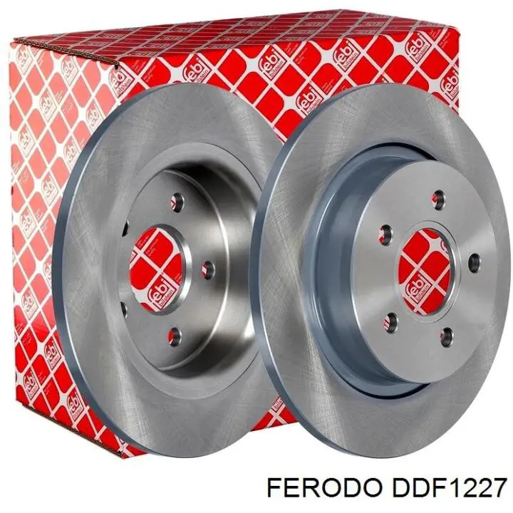 Задний тормозной диск Ferodo DDF1227 цена, от 29.61 USD