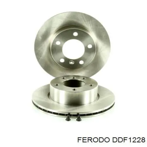 DDF1228 Ferodo диск тормозной передний