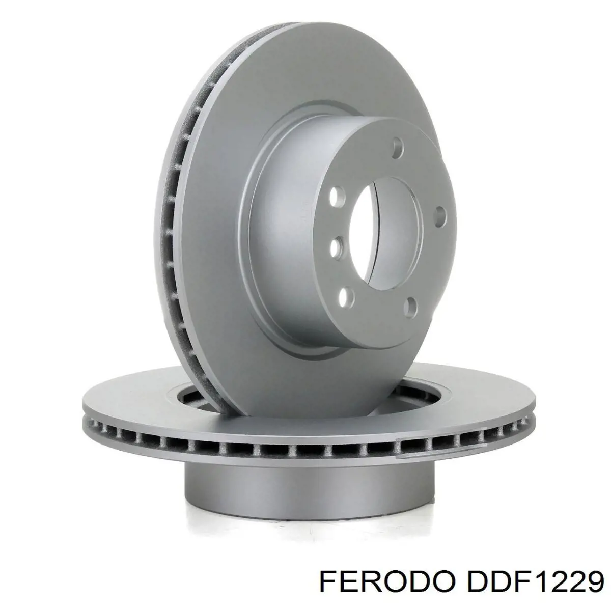 Передние тормозные диски DDF1229 Ferodo