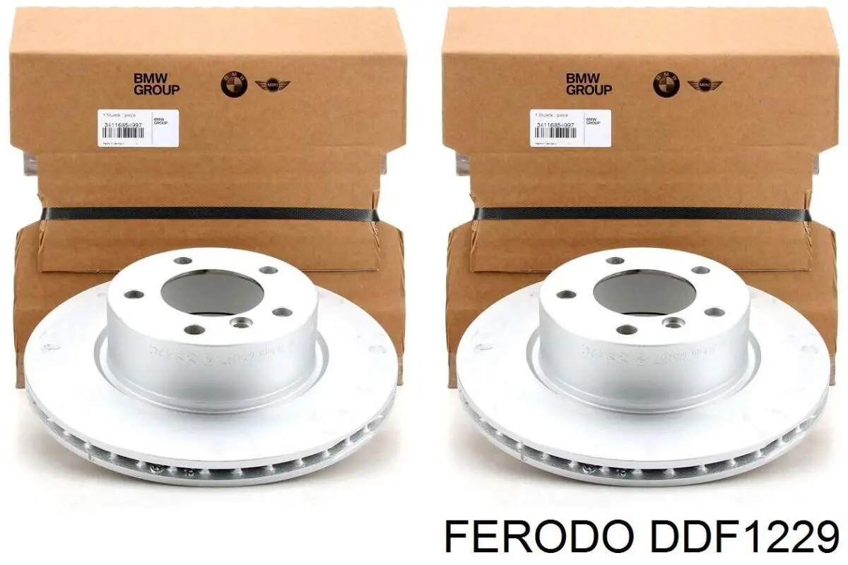 Тормоз дисковый передний Ferodo DDF1229 цена, от 51.08 USD