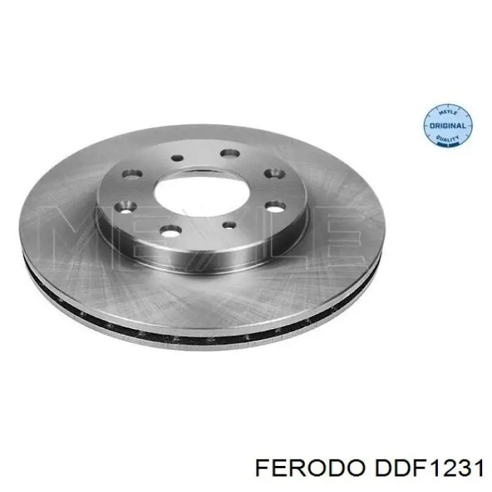 Freno de disco delantero DDF1231 Ferodo