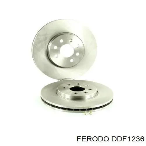 Тормоз дисковый передний Ferodo DDF1236 цена, от 54.13 USD