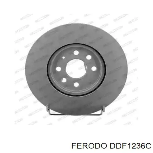 DDF1236C Ferodo диск тормозной передний